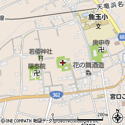 静岡県浜松市浜名区宮口324周辺の地図