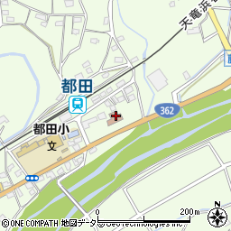 浜松市役所　北区役所都田協働センター周辺の地図