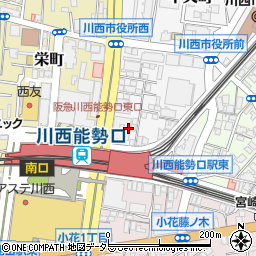 ＴＢＣ川西店周辺の地図