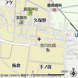 京都府城陽市奈島久保野44周辺の地図