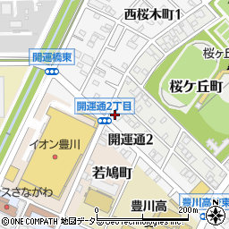Cafe Makino周辺の地図