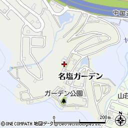 兵庫県西宮市名塩ガーデン5周辺の地図