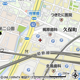 兵庫県姫路市高尾町71周辺の地図