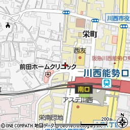 関西みらい銀行めふ支店周辺の地図