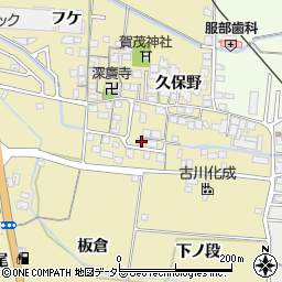 京都府城陽市奈島久保野67周辺の地図