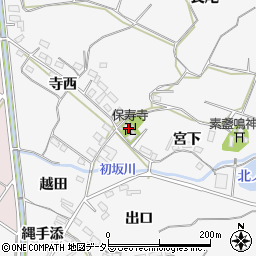 保寿寺周辺の地図