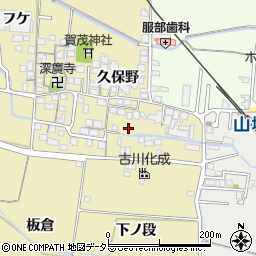 京都府城陽市奈島久保野28周辺の地図