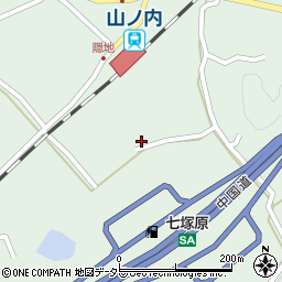 広島県庄原市山内町1386周辺の地図