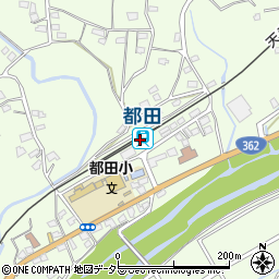 都田駅周辺の地図