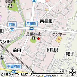 平田町民センター周辺の地図