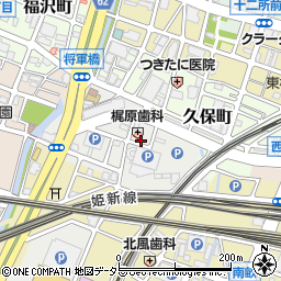 兵庫県姫路市高尾町14周辺の地図