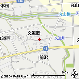 愛知県西尾市吉良町津平文道郷106周辺の地図