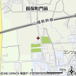 兵庫県たつの市揖保町門前281周辺の地図