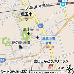 静岡県浜松市浜名区宮口645周辺の地図