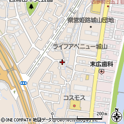 兵庫県姫路市広畑区西蒲田1755周辺の地図