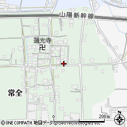 兵庫県揖保郡太子町常全37周辺の地図