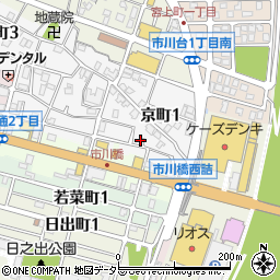 兵庫県姫路市京町1丁目14周辺の地図