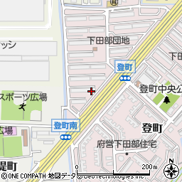 大阪府高槻市登町3周辺の地図