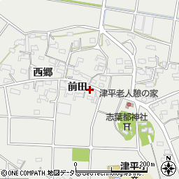 愛知県西尾市吉良町津平前田20周辺の地図