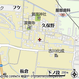 京都府城陽市奈島久保野66周辺の地図