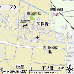 京都府城陽市奈島久保野70周辺の地図