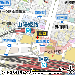 姫路ロフト周辺の地図