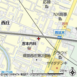 兵庫県姫路市西庄164周辺の地図