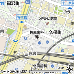 兵庫県姫路市高尾町16周辺の地図