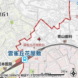 ハーベスト　ガーデン　Ｂ棟周辺の地図