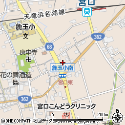 静岡県浜松市浜名区宮口655-1周辺の地図