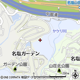 兵庫県西宮市塩瀬町名塩750周辺の地図
