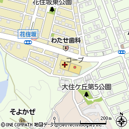 バースデイ京田辺店周辺の地図