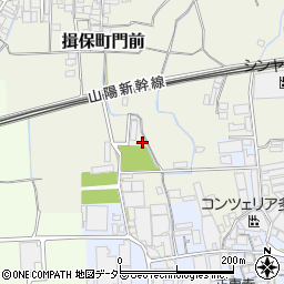 兵庫県たつの市揖保町門前302周辺の地図