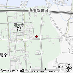 兵庫県揖保郡太子町常全35周辺の地図