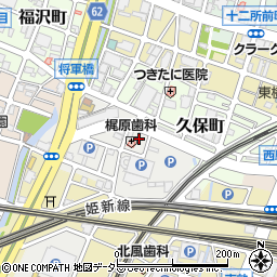 リパーク姫路駅西駐車場周辺の地図
