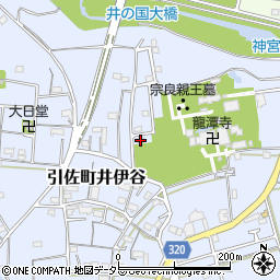 静岡県浜松市浜名区引佐町井伊谷1987周辺の地図