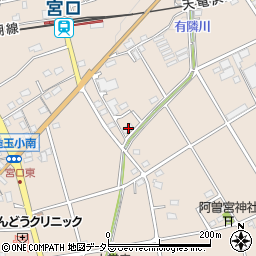 静岡県浜松市浜名区宮口909周辺の地図