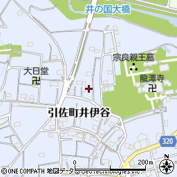 静岡県浜松市浜名区引佐町井伊谷1290-1周辺の地図