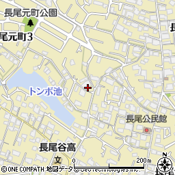 大阪府枚方市長尾元町周辺の地図