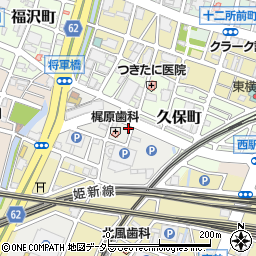 兵庫県姫路市高尾町23周辺の地図