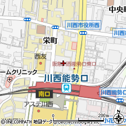 住友不動産販売株式会社　川西営業センター周辺の地図