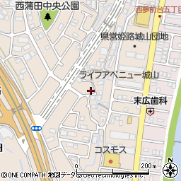 兵庫県姫路市広畑区西蒲田1752周辺の地図