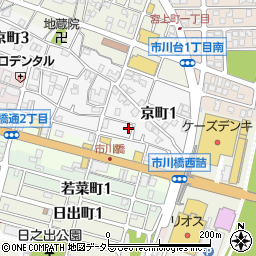兵庫県姫路市京町1丁目13周辺の地図