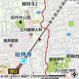 大阪府茨木市中総持寺町15周辺の地図