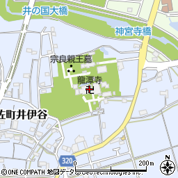 龍潭寺周辺の地図