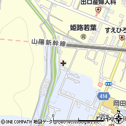 兵庫県姫路市岡田26周辺の地図