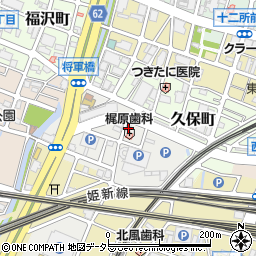 兵庫県姫路市高尾町17周辺の地図