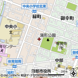 新清庵周辺の地図