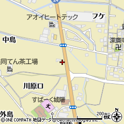 京都府城陽市奈島中島7-1周辺の地図