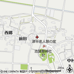 愛知県西尾市吉良町津平前田90周辺の地図